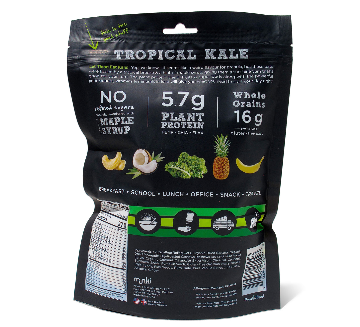 kale-plant-protein-granola