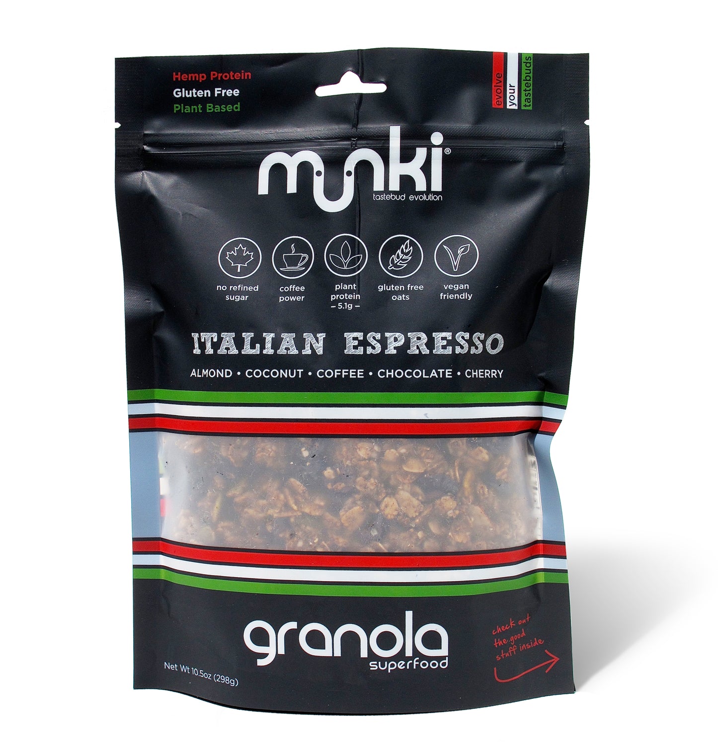 Load image into Gallery viewer,    munki-italian-espresso-superfood-granola